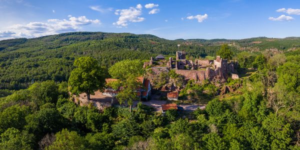 Im Harz finden sich zahlreichen Burgen und Schlösser, wie die sehenswerte Burgruine Hohnstein