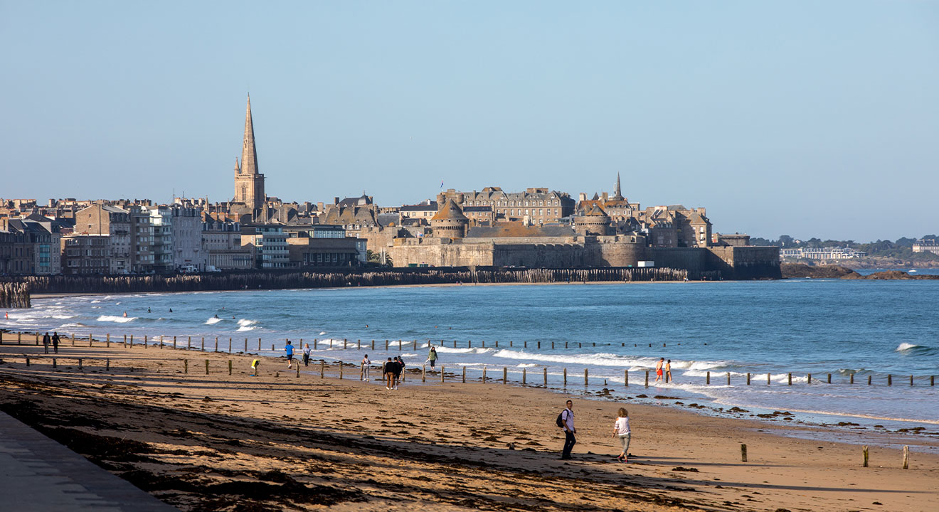 Die Strände rund um Saint-Malo