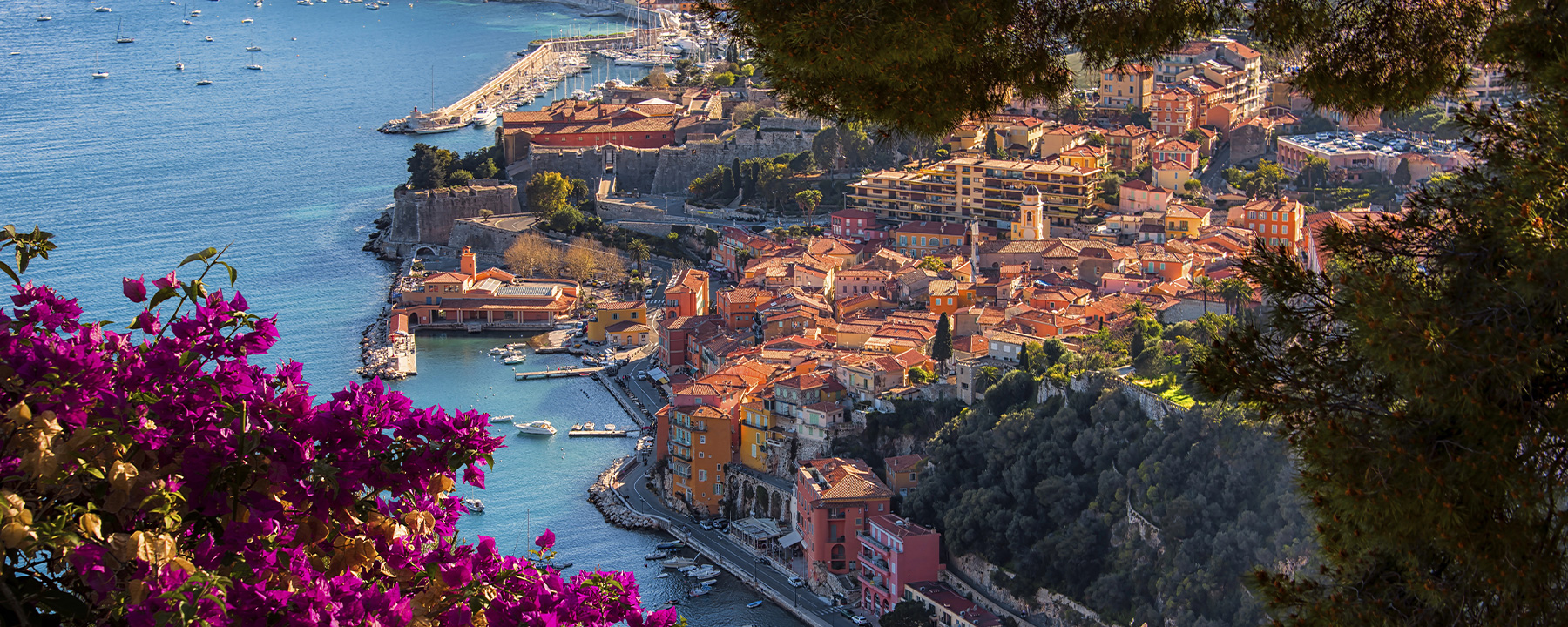 Die Nähe zum Meer und das milde Klima verleihen Villefranche-sur-Mer ein unvergleichliches mediterranes Flair