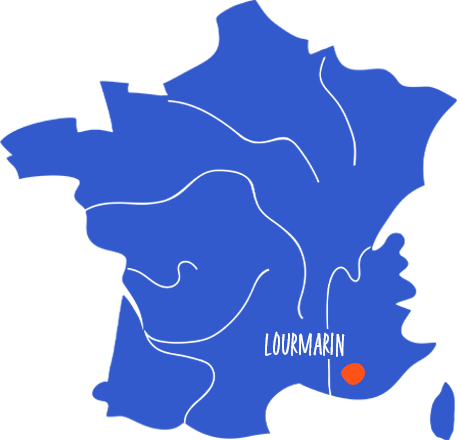 Lourmarin Karte - Fernando Guide