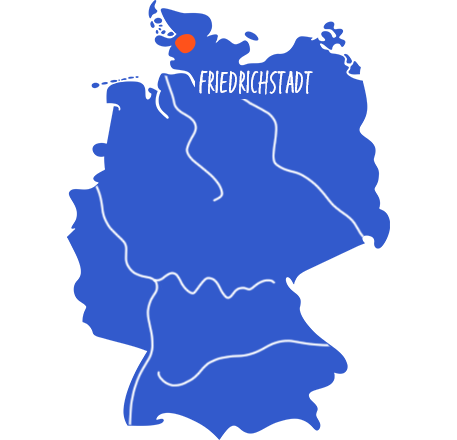 Fernando-Guide Karte Friedrichstadt