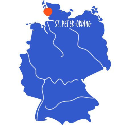 Fernando-Guide Karte St. Peter-Ording