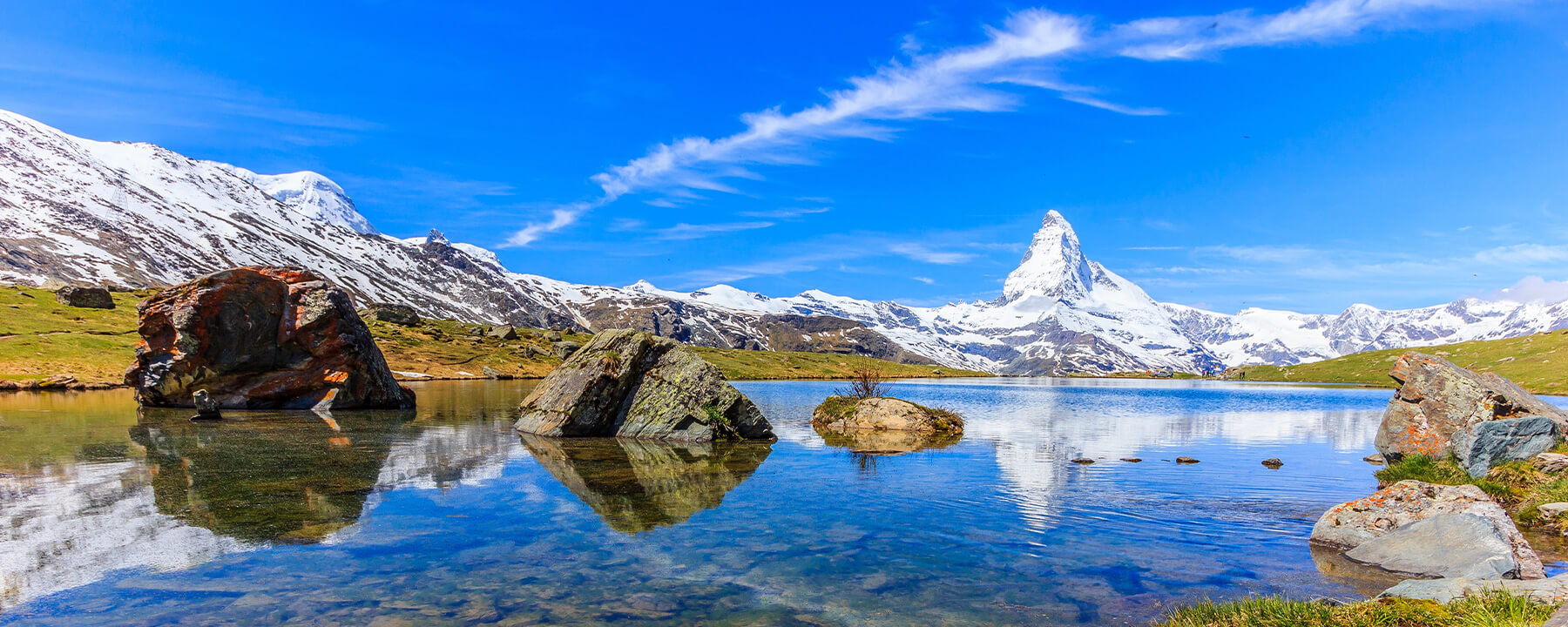 Das Matterhorn ist einer der bekanntesten Berge der Alpen und mit einer Höhe von 4.478 Metern der sechsthöchste Berg der Schweiz